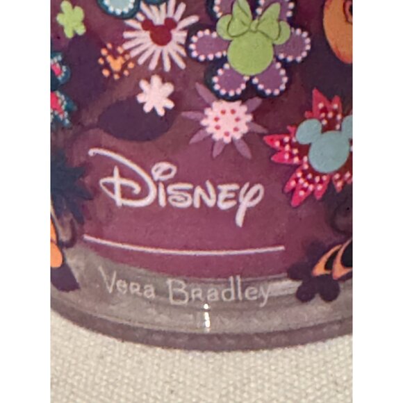 Disney Vera Bradley Insulated Tumbler With Straw 24 Oz Purple Mickey Minnie - Picture 5 of 6